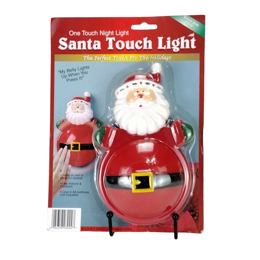 Brand New Santa One Touch Light Christmas Xmas